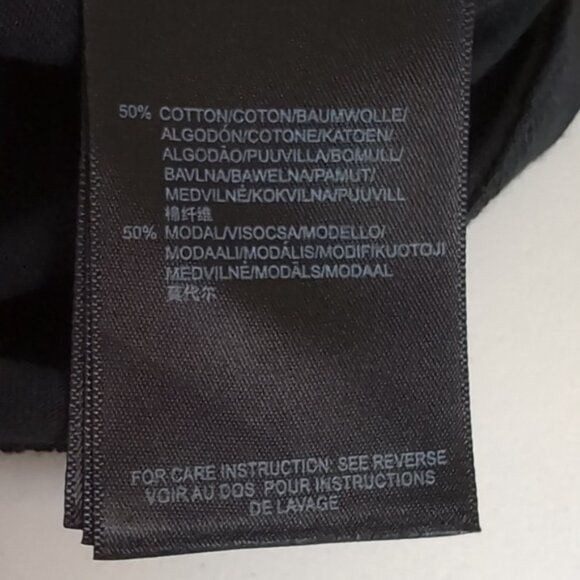 3/$20 Mexx Black Lace Trim Camisole Top Sleeveless Bustier Tank Modal Pleated - Picture 11 of 12